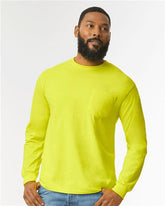 Ultra Cotton® Long Sleeve Pocket T-Shirt