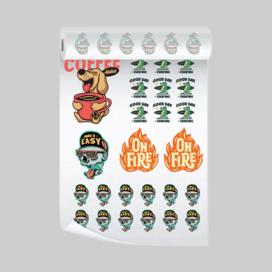 UV DTF Stickers The Future of Custom Printing for Small Businesses and Creators