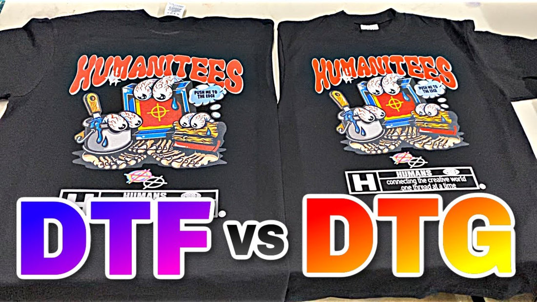 DTF vs. DTG: Key Differences and How to Choose the Best Printing Method