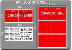 DTF Gang Sheet Online Builder